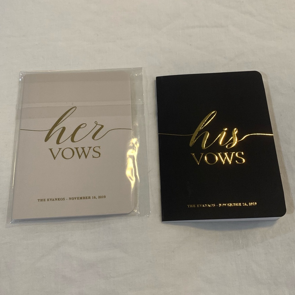 His and Hers Vow Books